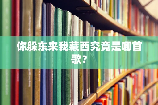 你躲东来我藏西究竟是哪首歌？