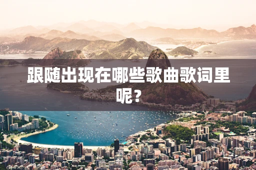 跟随出现在哪些歌曲歌词里呢？