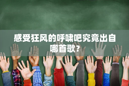 感受狂风的呼啸吧究竟出自哪首歌？