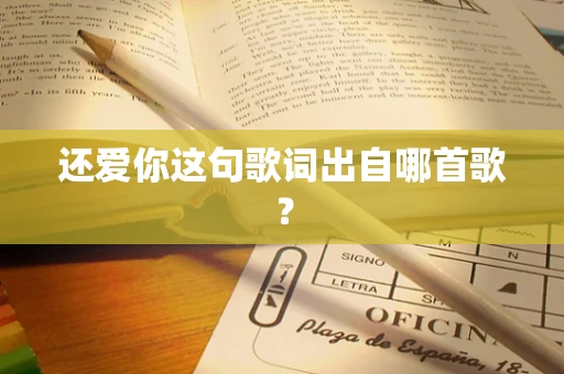 还爱你这句歌词出自哪首歌？
