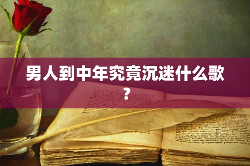 男人到中年究竟沉迷什么歌？