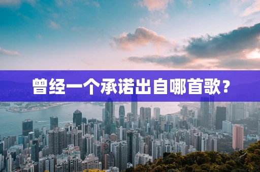 曾经一个承诺出自哪首歌？