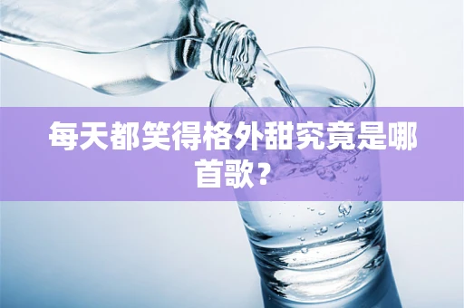每天都笑得格外甜究竟是哪首歌？