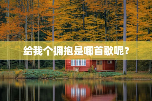 给我个拥抱是哪首歌呢？