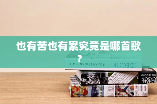 也有苦也有累究竟是哪首歌？