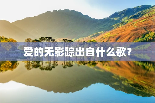 爱的无影踪出自什么歌？