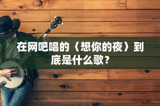 在网吧唱的〈想你的夜〉到底是什么歌？