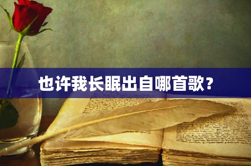 也许我长眠出自哪首歌？