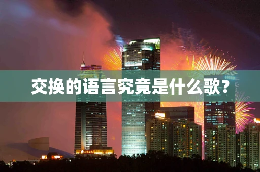 交换的语言究竟是什么歌？