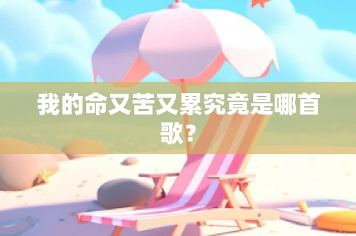我的命又苦又累究竟是哪首歌？