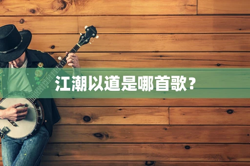 江潮以道是哪首歌？
