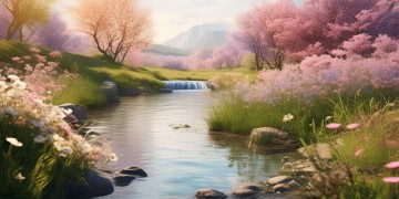 哪首歌里带有春流水？