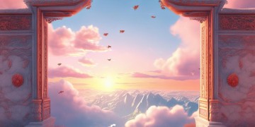 向阳山门外的天空出自哪首歌？